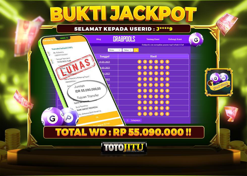 GILA !!! DAPAT CIPRATAN CUAN LAGI DARI TOGEL GRABPOOLS !